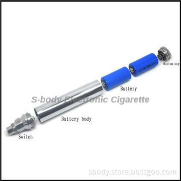 Best selling e cig variable voltage VV-NO.1 battery from S-body